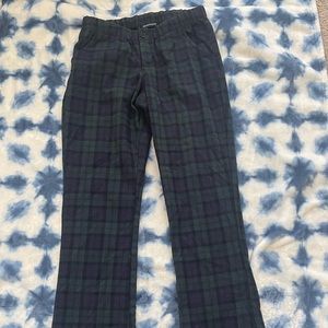 Brandy Melville plaid wide leg pants